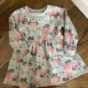 Disney Minnie 2t sweatshirt dress